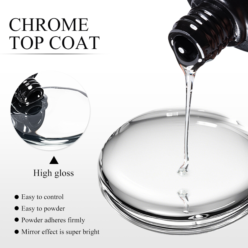7ML Chromowany Top Coat do Efe – Nail Art Chrome recenzja i cena